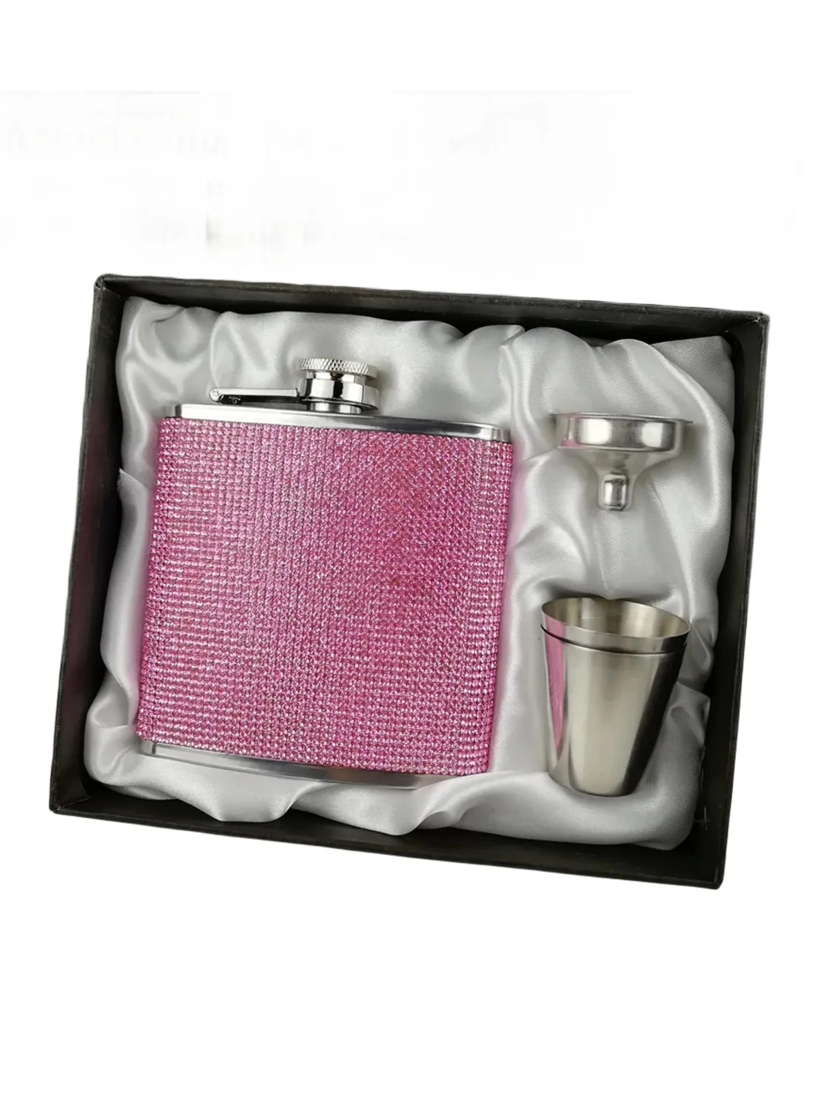 Hip Flasks de aço inoxidável com diamante hip flask especial para senhoras 231213