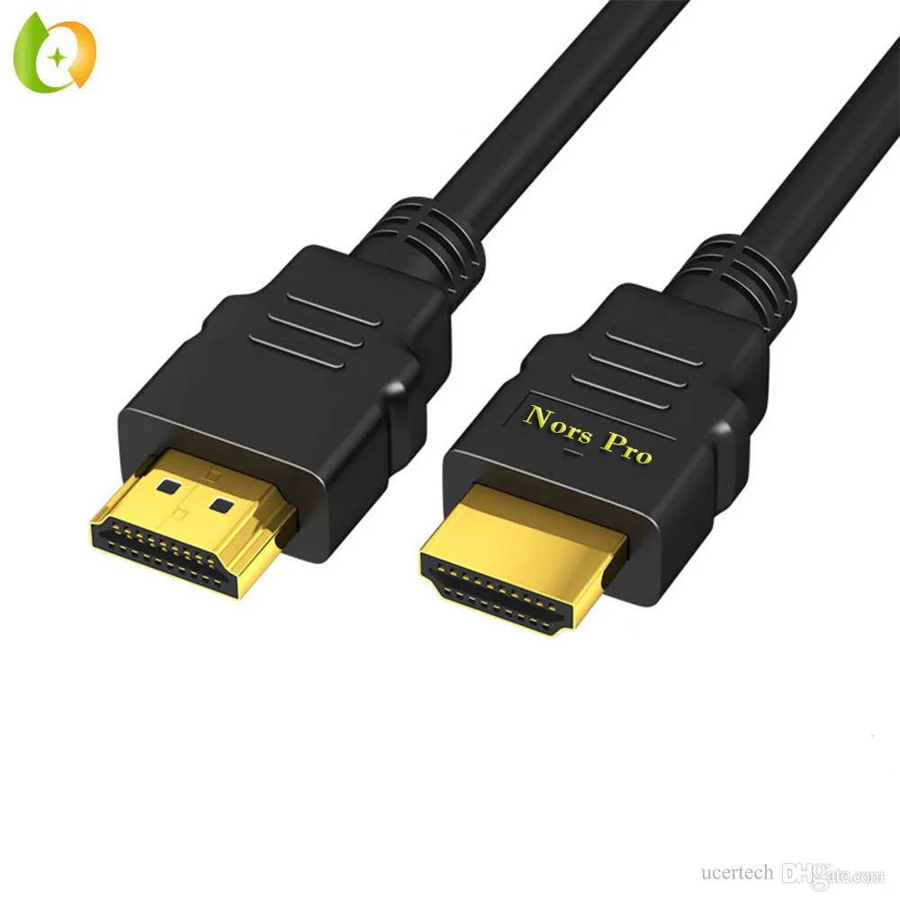 الأجهزة الذكية إلكترونيات NORS Pro Cable الإصدار 1.4 1080p لجهاز الكمبيوتر التلفزيوني مراقب الاتصالات بيانات Cable HD