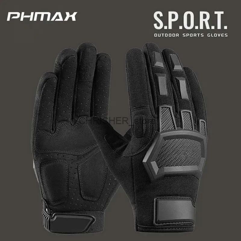 Rękawiczki narciarskie Phmax Outdoor Rękawiczki taktyczne Rękawiczki narciarskie Winte ciepłe wiatroodporne wodoodporne wodoodporne z ekranem polaru nie poślizgowe rękawiczki cykli zimowej 23118