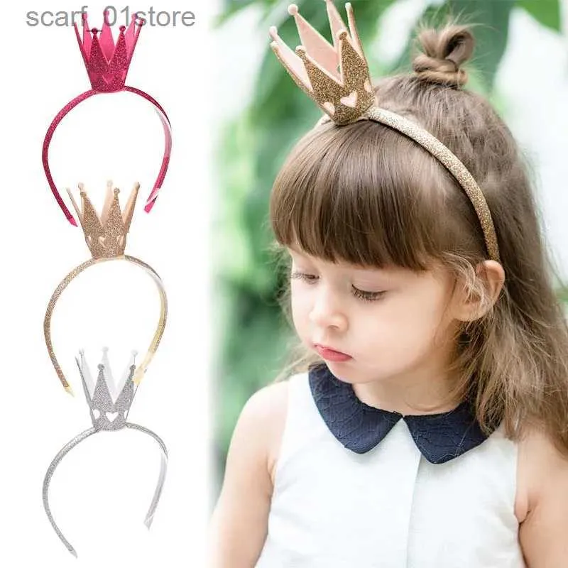 Headwear Hair Accessories Hpy Birtay Stéréo Couronne Girl Cauclé Hollowed Out Hoop Mariage Dance Childre