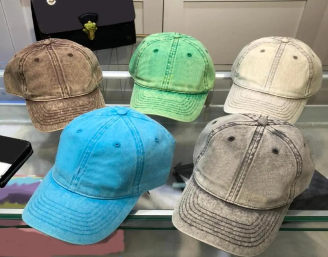 패션 디자이너 모자 문자 여름 거리 야구 모자 볼 캡 남성 여성 조절 가능한 모자 비니 5 색 고품질 3536212