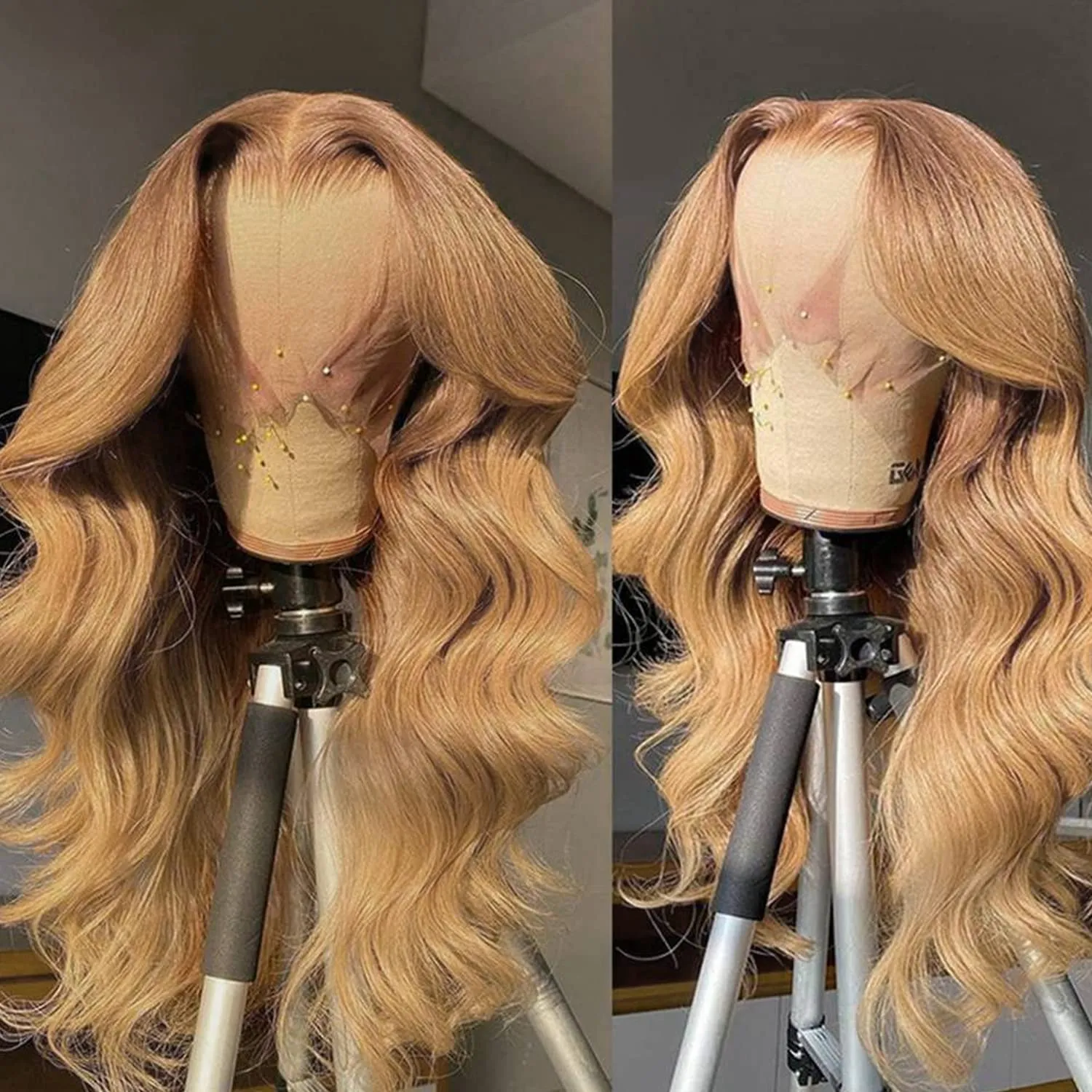 Lace front wig color 27 online