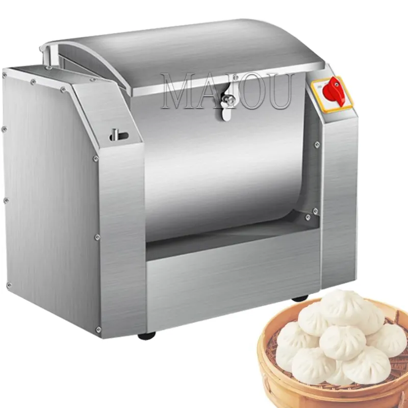 Flour Mixer Dough Spin Mixer Stainless Steel Pasta Stirring Food Making Bread Machine