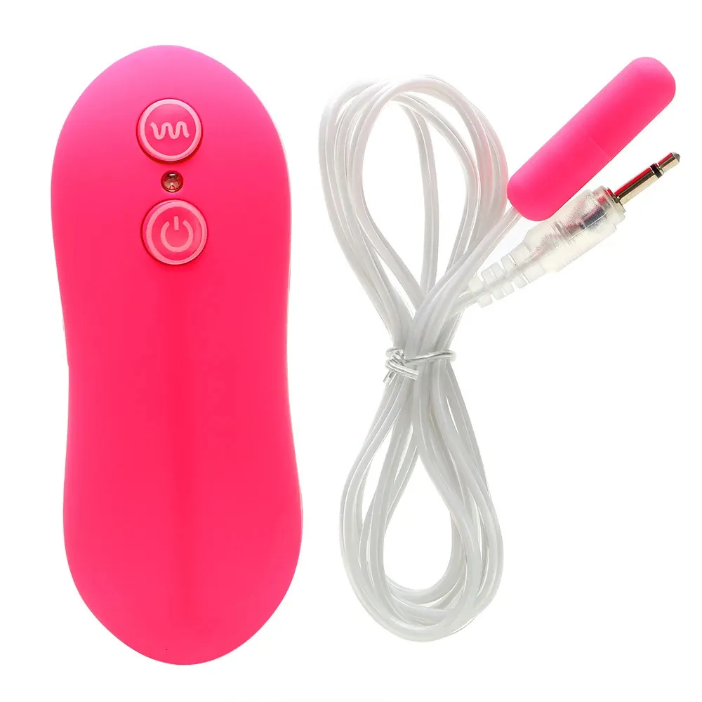 Vibratörler G-Spot Masaj Mini Mermi Vibratör Uzaktan Kumanda Üretral Fiş Vibratör Seks Oyuncakları Kadınlar İçin Titreşimli Yumurta 231214