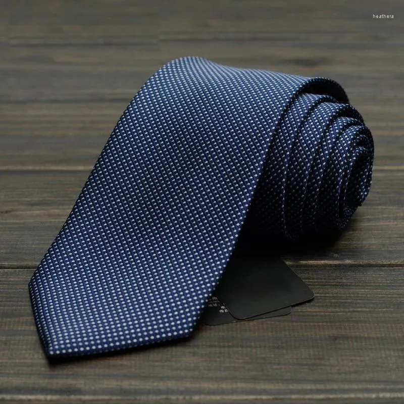 Bow Ties Fashion Hand Tie 8cm Formal Suit Business Jacquard Weave Slitte Meeting Interview Office Wedding Blue SMRED PLAID