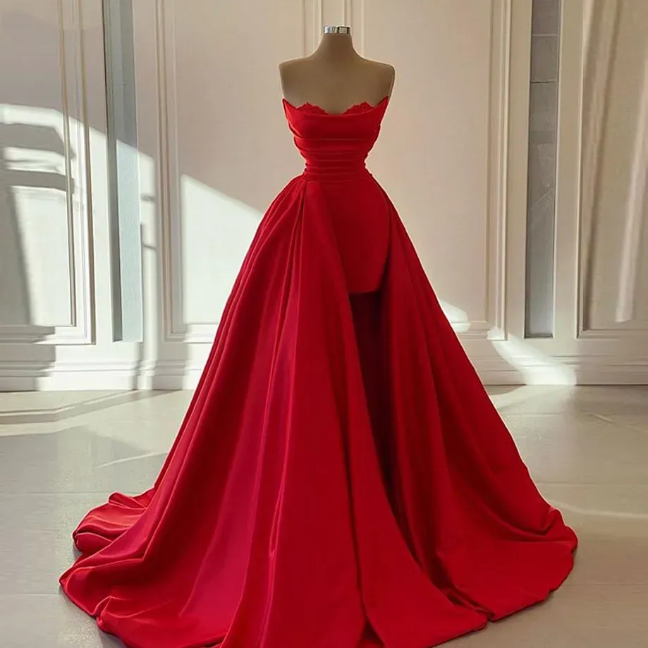 red asymmetrical prom dress Asymmetrical Floor Length Simple Red Prom Dress Cheap