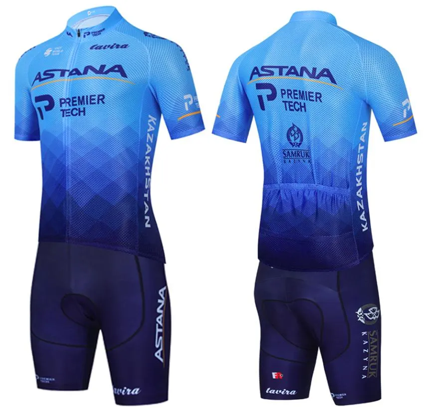 Men 2021 Astana Cycling Jersey 20D Shorts Mtb Maillot Bike Shirt Downhill Pro Mountain Bicycle Abbigliamento Suit 55515199