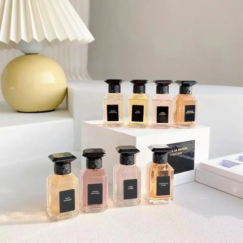 Neutralny spray cuir beluga perfumy set neroli Outrenoir Angelique noire Rose Cherie Herbes Santal Pao Rosa Angelique Noire Cruel Gardenia 8pcs 10 ml Perfume Szybki statek