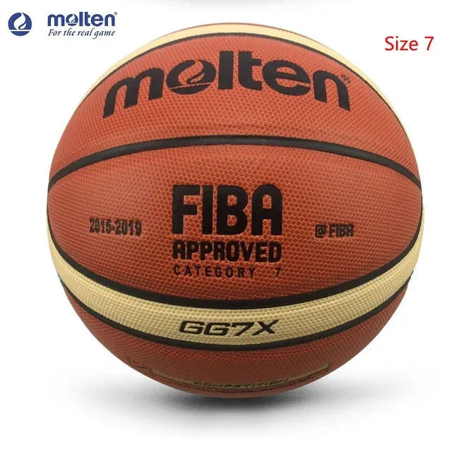 Molten GG7X Basketball, Official PU Leather Outdoor Indoor Match