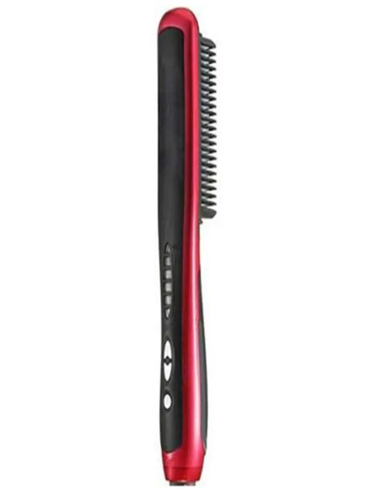 Adomaner Brush Hair StraightEner Comb速い電動式魔法のスムージングビューティーサロン機器ヘアドレッシングツールIron3335738