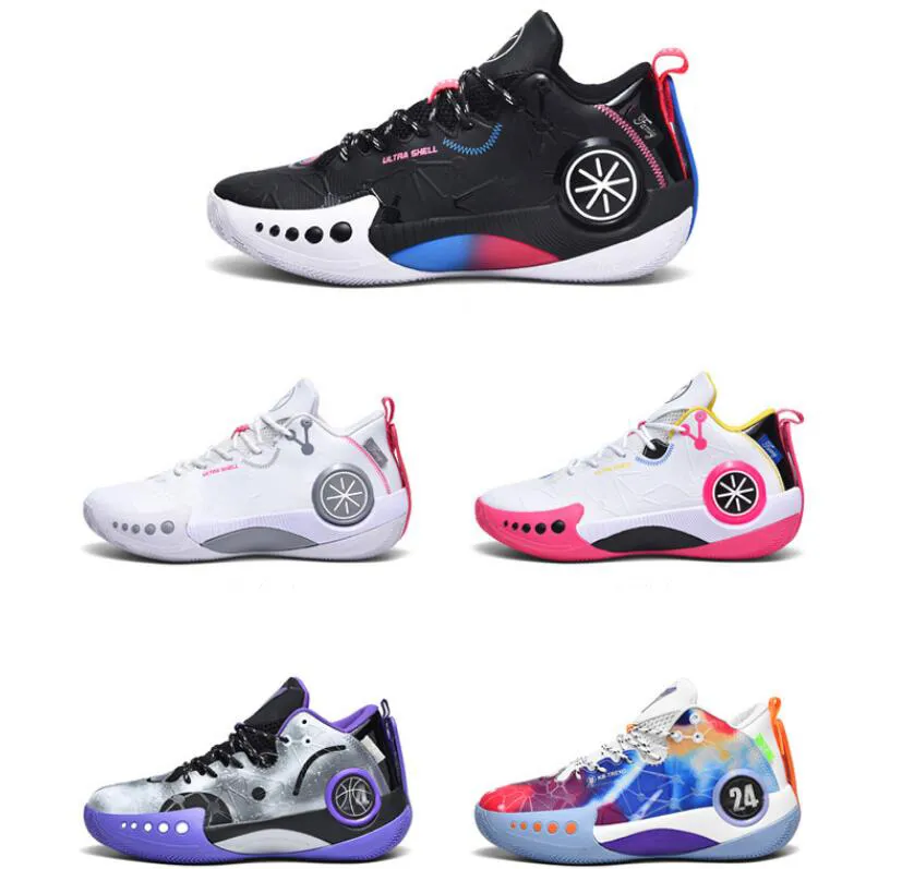 Scarpe da basket da uomo da donna Nuove scarpe sportive da coppia da uomo Scarpe da ginnastica junior comode antiscivolo Stivali da basket casual da uomo