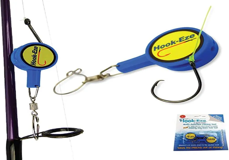 2pcspack ferramenta de amarração de nó de pesca para amarrar linha de peixe a anzóis de pesca capa de anzóis afiados equipamento de amarrar nós de mosca rápida access4764993