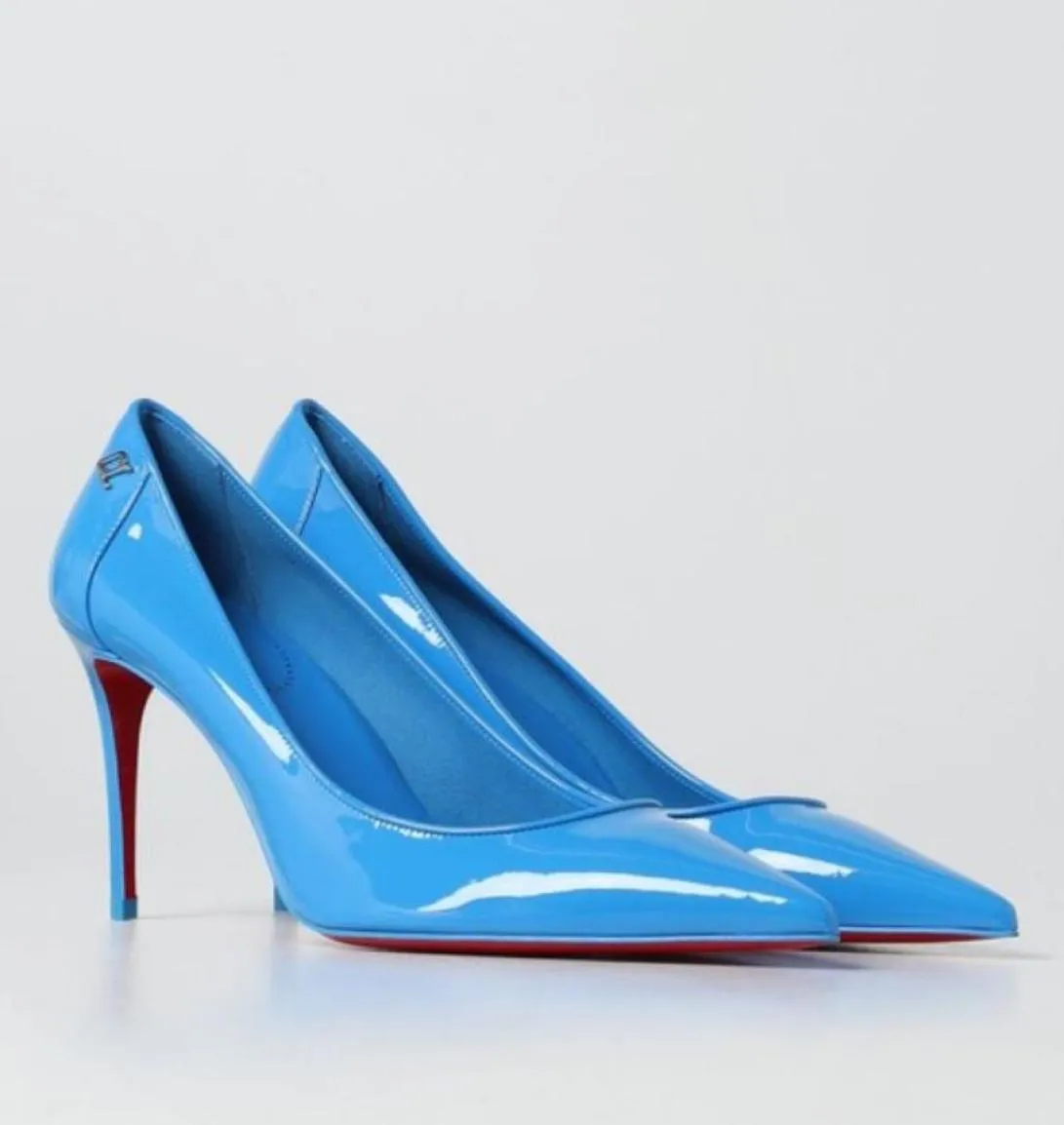 Luxusmarken Paris Pump Frauen Sandalenpumpen High Heels Patent