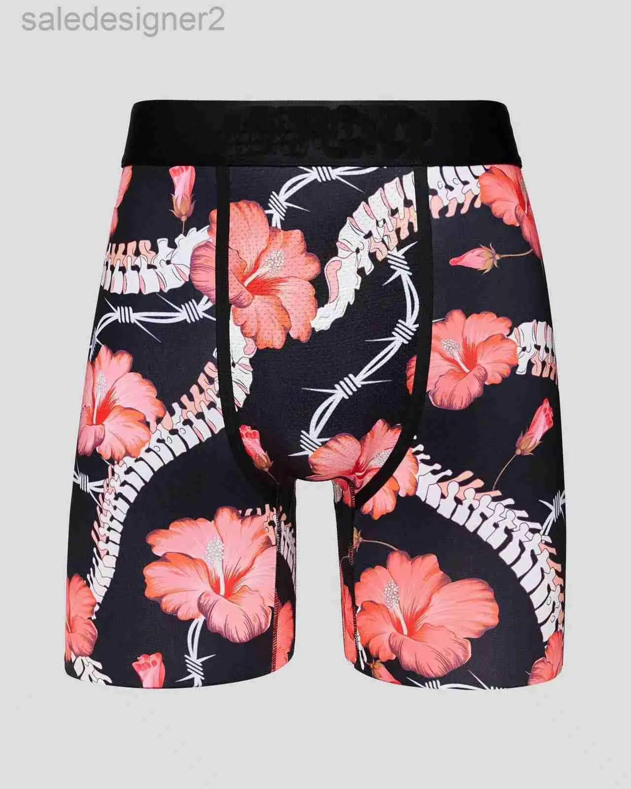 Nouvelle culotte sexy imprimée sous-vêtements pour hommes boxeurs doux et respirants hommes ceinture Boxer slips coton nouveauté vêtements noir blanc rose rouge géométrique nouveau hip hop