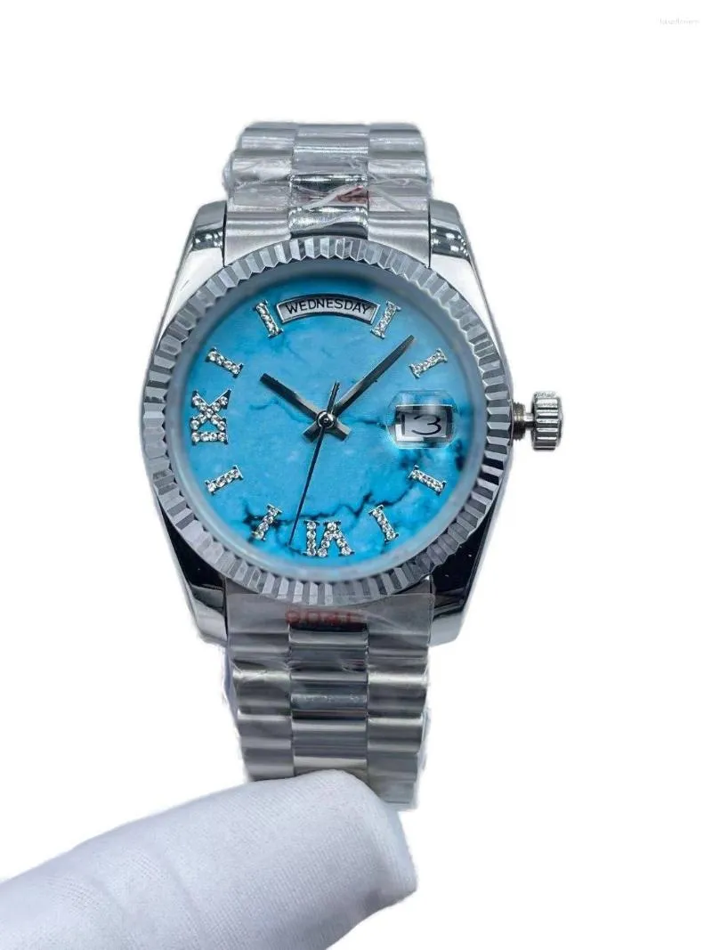 Diamond face ladies watch deals