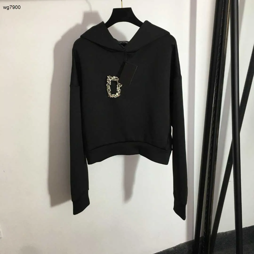 Sweat à capuche de luxe pour femmes, vêtements de marque pour femmes, manteau d'automne, mode lettre logo, veste à manches longues pour fille, 14 décembre, nouveautés