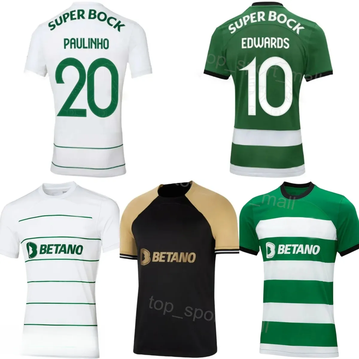 Equipo Del Club 23 24 Hombres Sporting CP Fútbol Lisboa Jersey 9