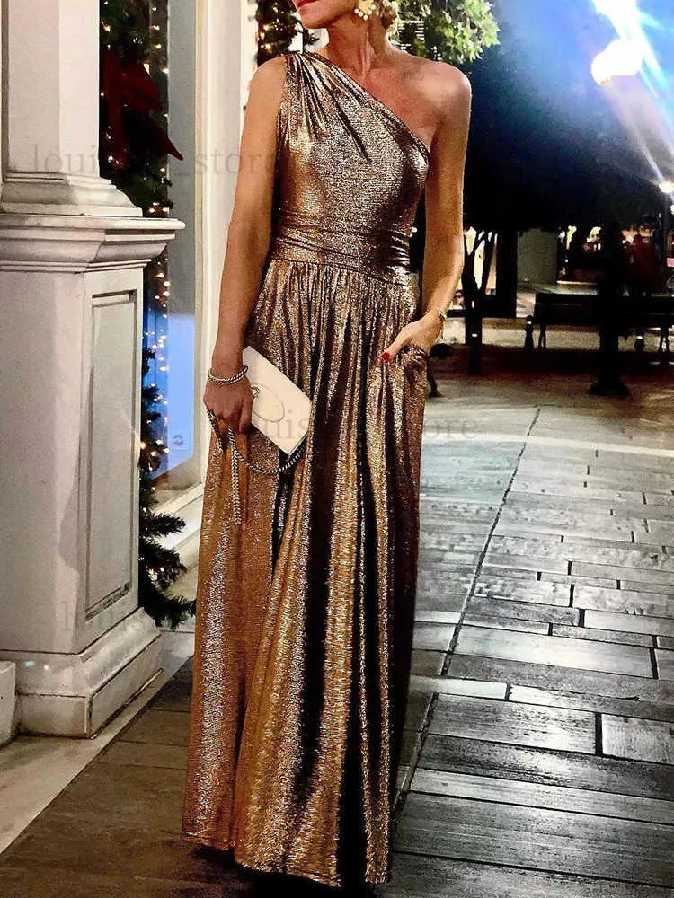 Urban Sexy Floor-Length One-Shoulder Pocket Dress for Women Polyester  Broadcloth Camo Pattern from Dhgate Urban Sexy Dresses - price 16.09