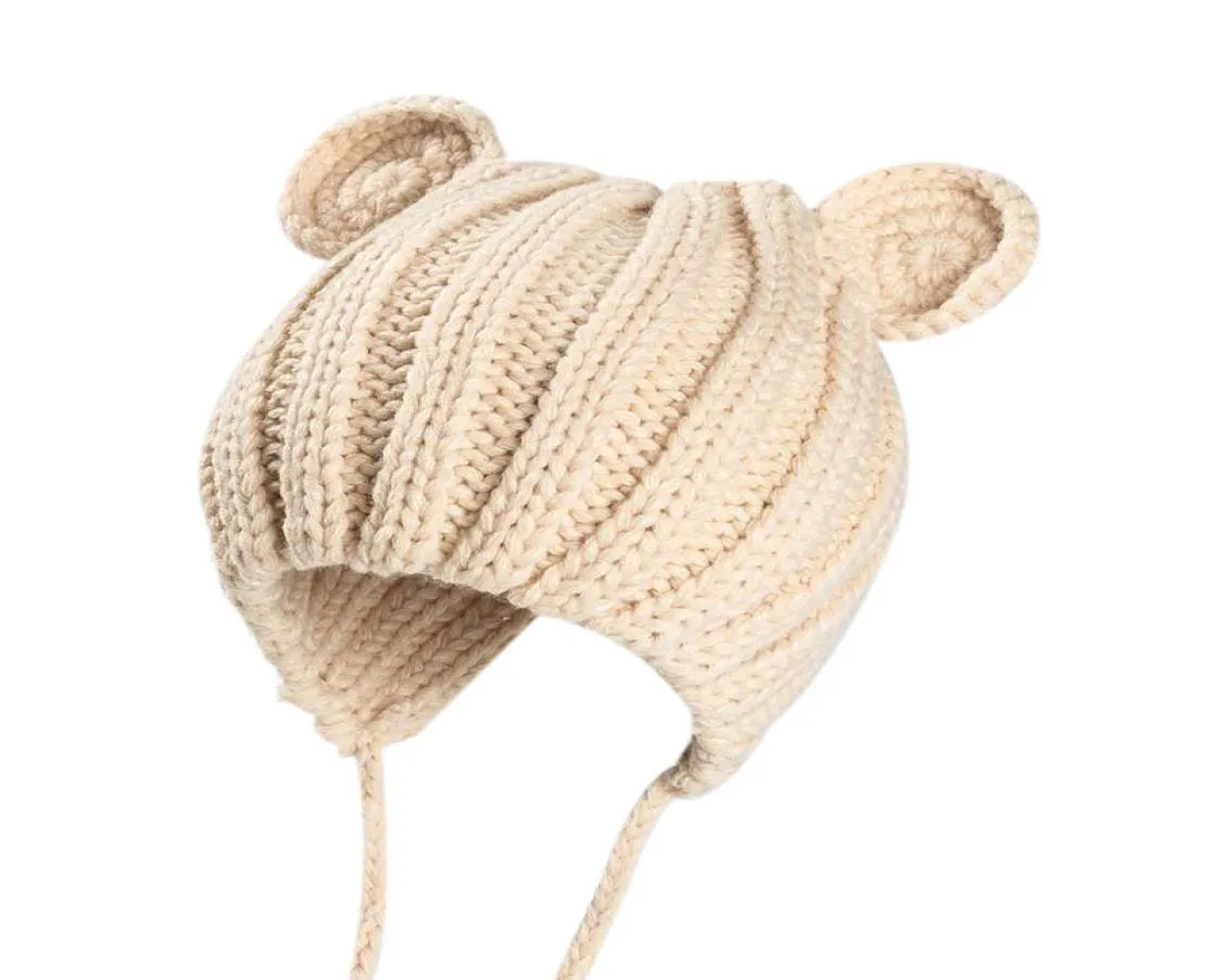 2020 Baby Hat Autumn and Winter Infants 06 miesięcy noworodka 1 -letnia 2 mężczyźni i kobiety wełniane wełniane wełniane wełniane słodkie 8219000