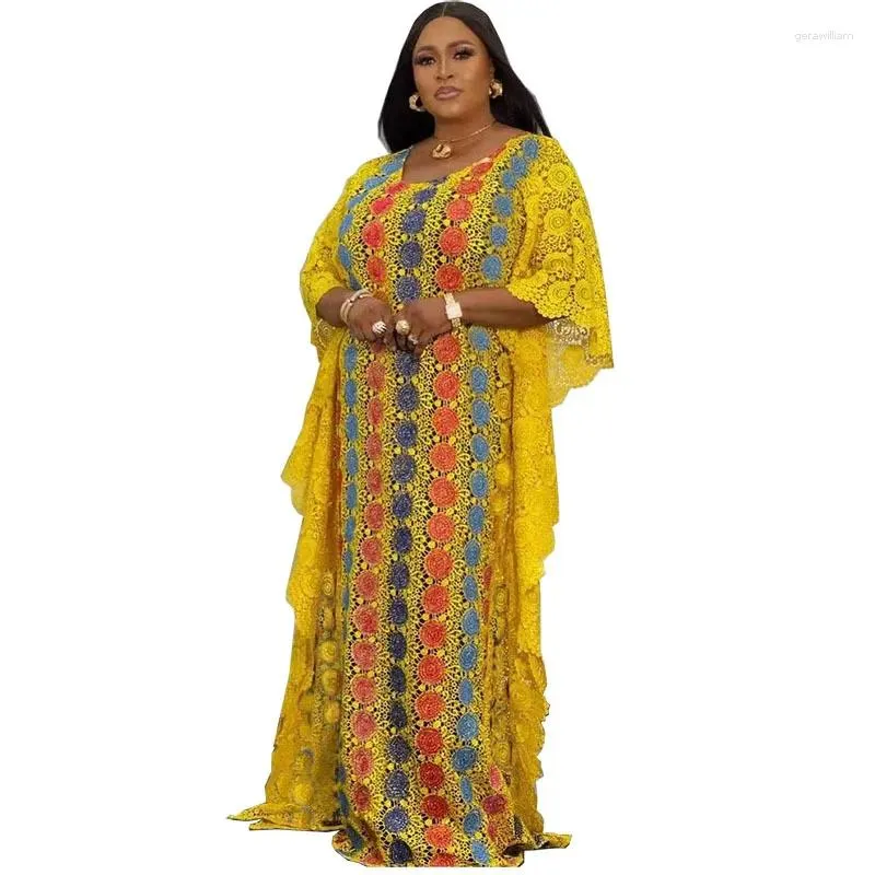 Lässige Kleider Abendkleid Frauen Dashiki Abaya Afrikanische Kleidung Robe Marocaine Luxus Dubai Kaftan Muslim Vetement große Größe große Größe