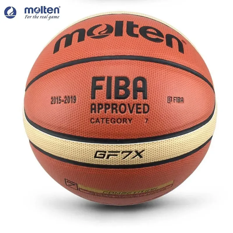 Molten GG7X Basketball, Official PU Leather Outdoor Indoor Match