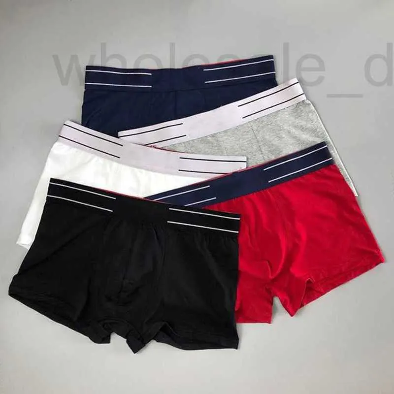 Cuecas Designer Masculino Boxer Puro Algodão Quadrado Cueca com Cabelo Liso 9BTN