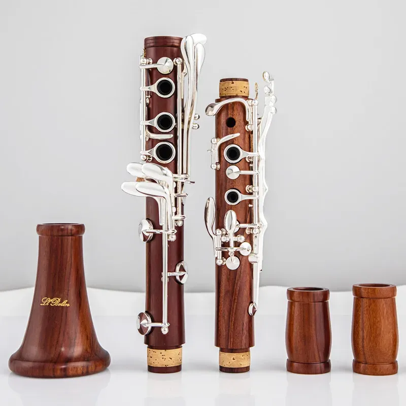 Red Wood Professional Clarinet BB Rosewood Clarinet Silania klawisze Silne drewno SIB Klarnet