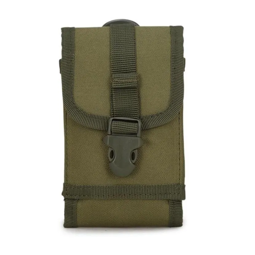 Midjepåsar Molle Man Pack Camo Oxford Tactical Multifunktionell mobiltelefonfodral Crossbody för män Små utomhus Bag288r