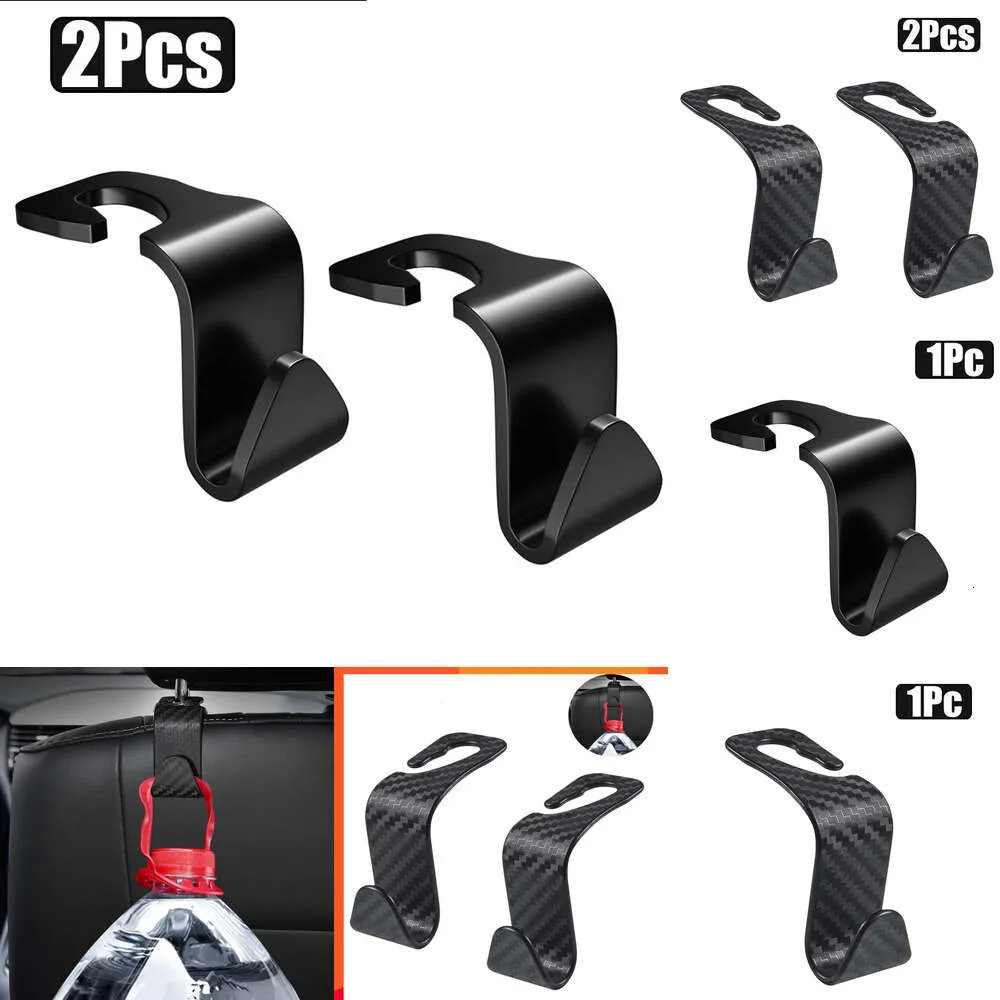 Electrónica para automóvil, gancho universal para reposacabezas de asiento de coche, colgador de almacenamiento, organizador para asiento trasero de vehículo, soporte para bolso, bolso, accesorios interiores de coche