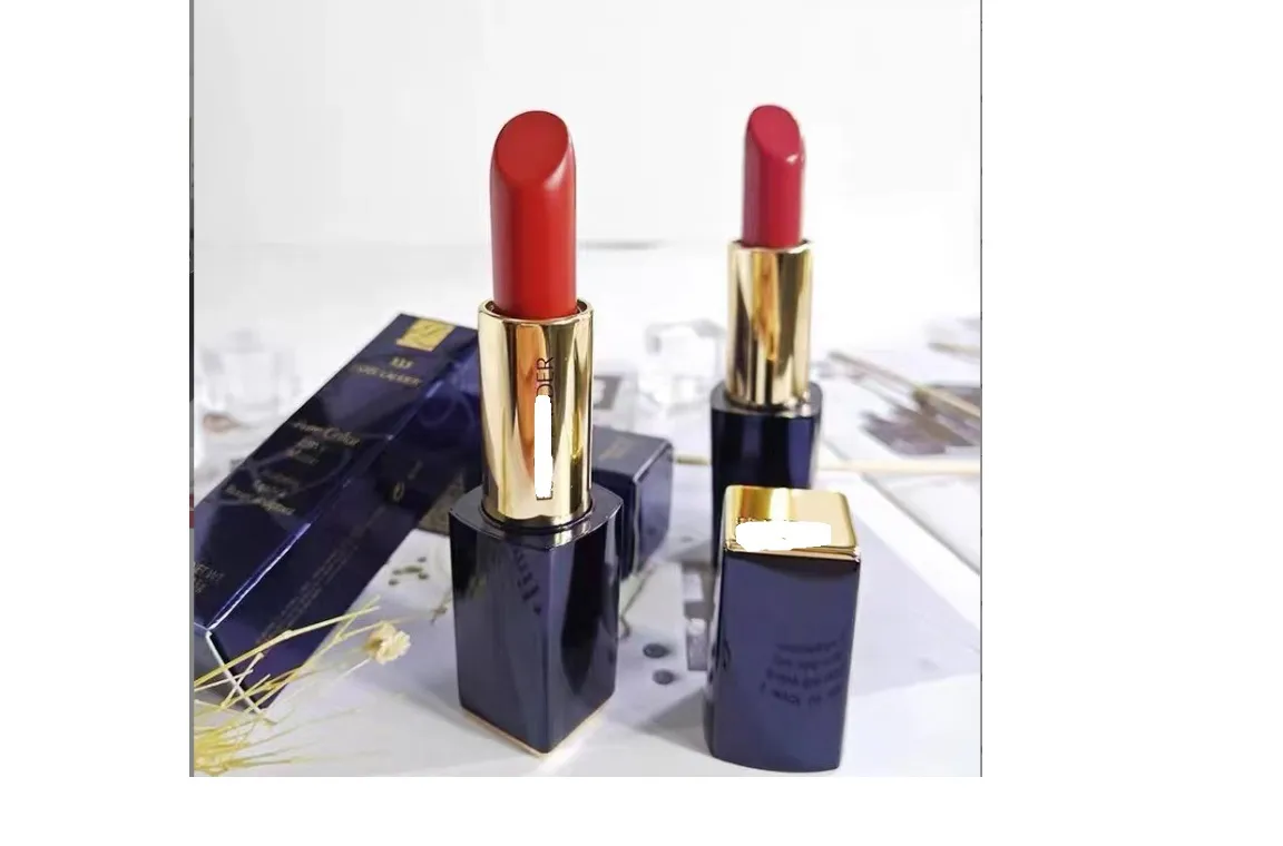 Lipstick 333 Maple Leaf Red 420 Bean Paste Color 557 Pour Gold Tube 3.5G Drop Delivery Otscy