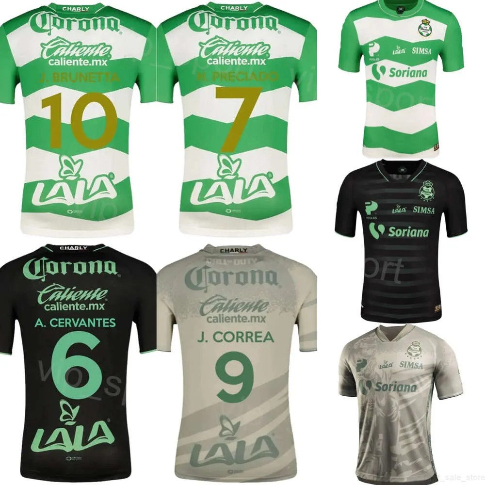 Club Soccer Santos Laguna 6 Alan Cervantes Jersey 7 Harold Preciado 3