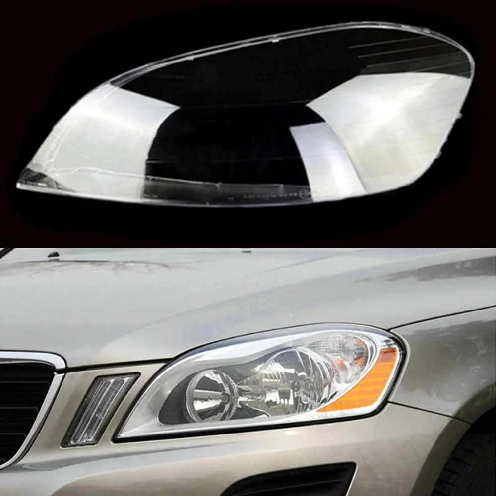 For Voo XC60 2009~2013 Transparent Lampshade Headlamp Lamp Shade Car Headlight  Shell Cover Lens Plexiglass Light Caps From Auto_lampshade, $47.78