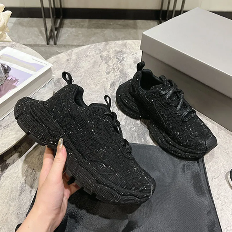 Colour Gloss Balenciaga Triple S Half And Half Price Grey