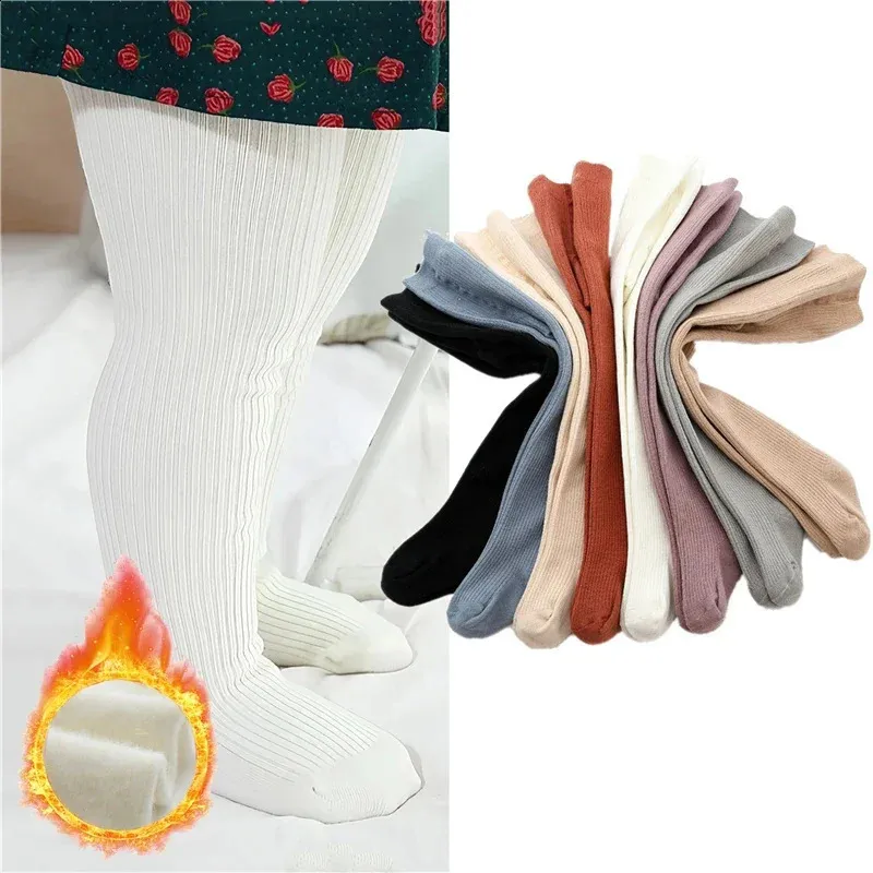 Kids Socks Winter Thick Girls Tight Pants And Legs 06yearold Childrens Wool  Warm Socks Girls Pantyhose Autumn Childrens Clothing 231214 From Dang08,  $10.11