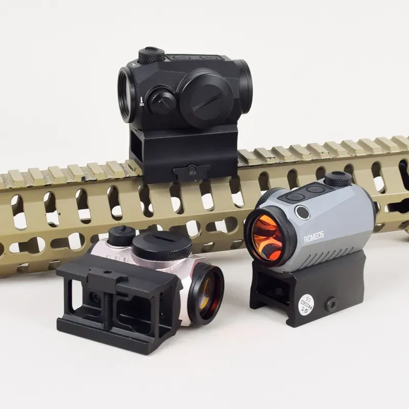 ハンティングスコープROMEO5 RED DOT SIGHT HOLOGRAPHIC REFLEX Compact 2MOA AirSoft Sight Sight Sight Riser Rail Mount