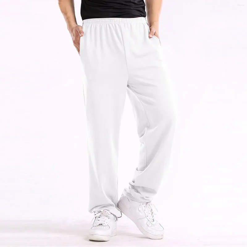 Noarlalf Baggy Pants Men Spring and Summer Pants Cotton Loose Pants Version  of The Trend Pants Straight Tube Pant Gray 2 L - Walmart.com