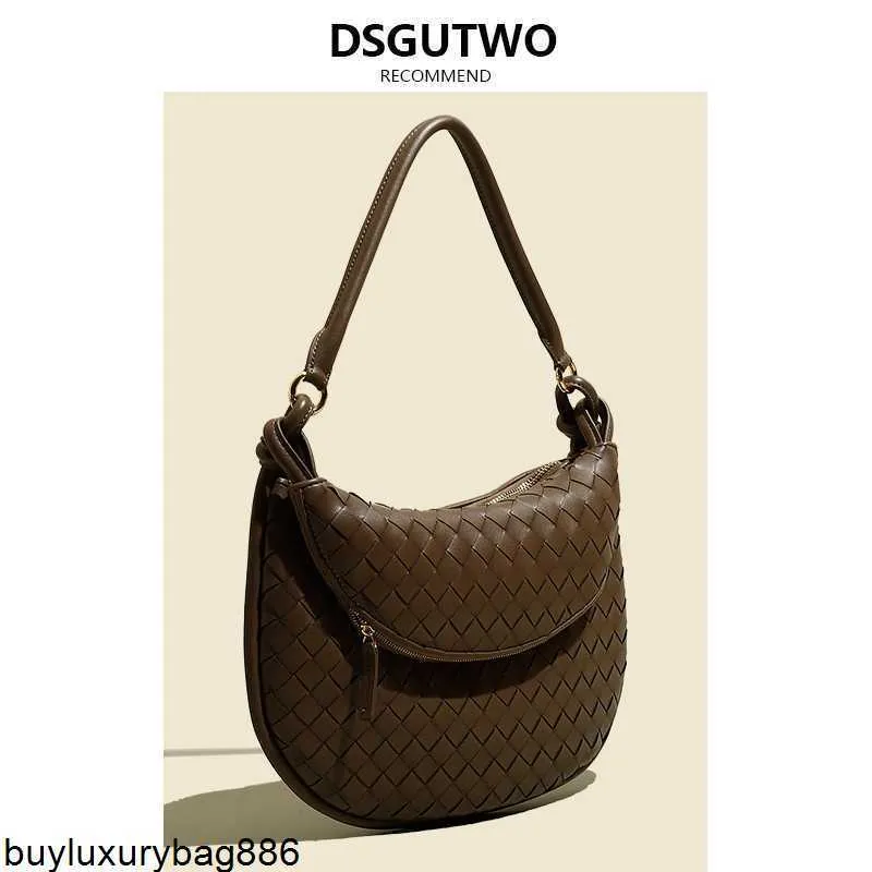 Borsa a tracolla Botte Venetas Borse in pelle da donna Gemelli Dsgutwo Baobao 2024 Nuovo tessuto Baobao Dumpling Bun Twin Bun Borsa Premium Feel Borsa da donna in pelle bovina HBSS