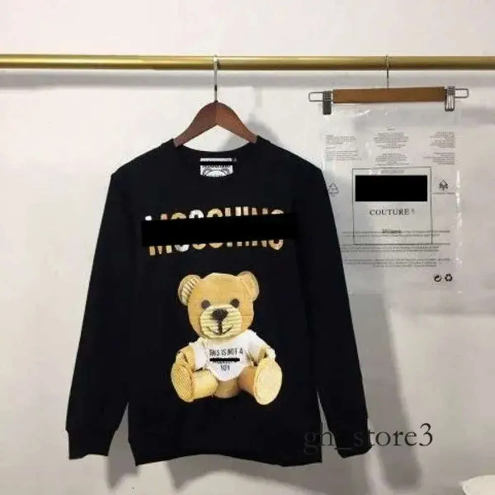 Moschino Hoodie Mens Hoodies Sweatshirts Graphic Print Perfect