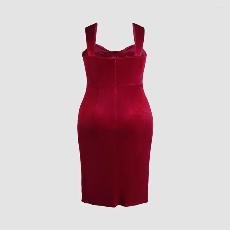 strapless open back dress Delia's Velvet A-Line Collared Mini Dress