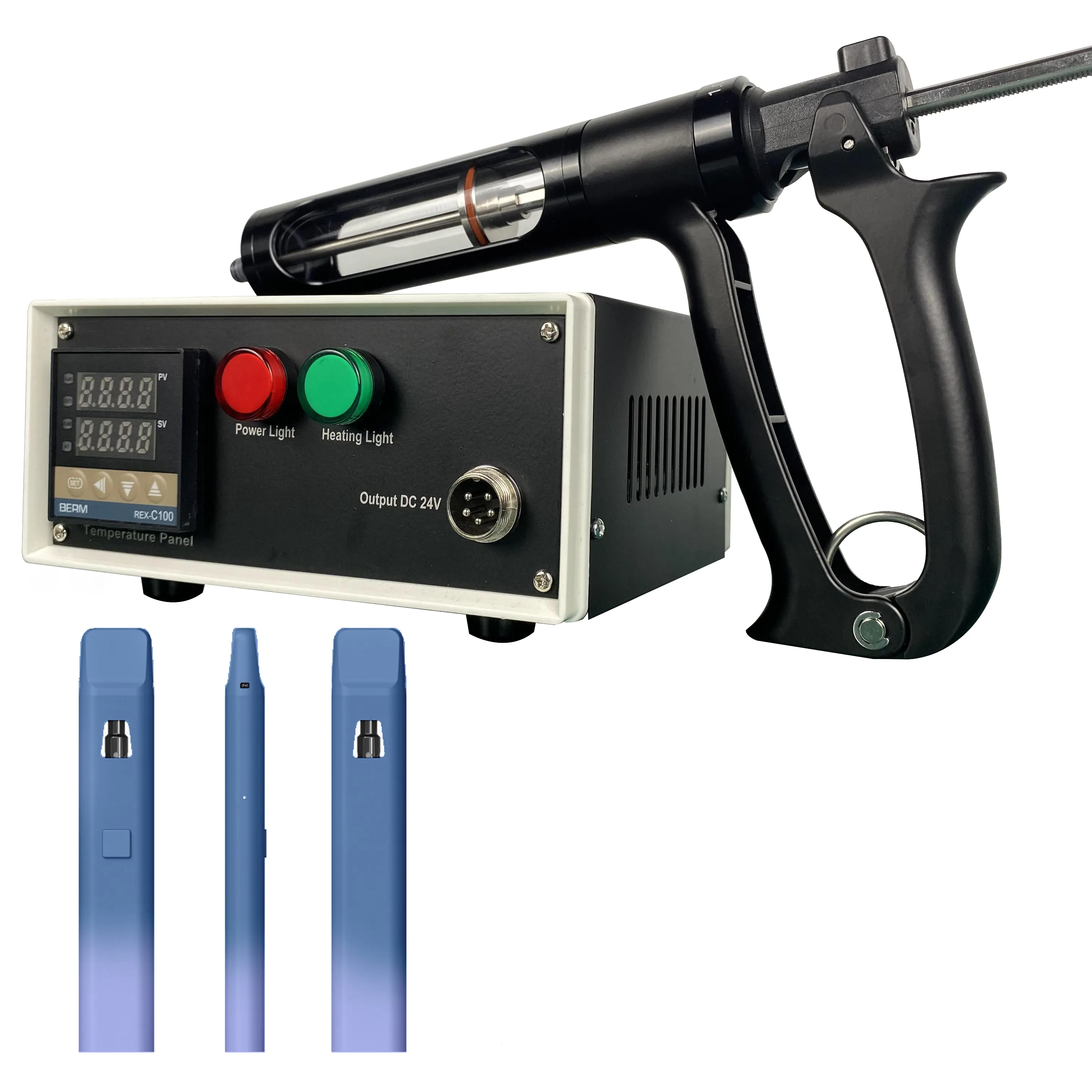 手動充填銃充填空の510スレッド1mlカートリッジ安い価格カート厚い 