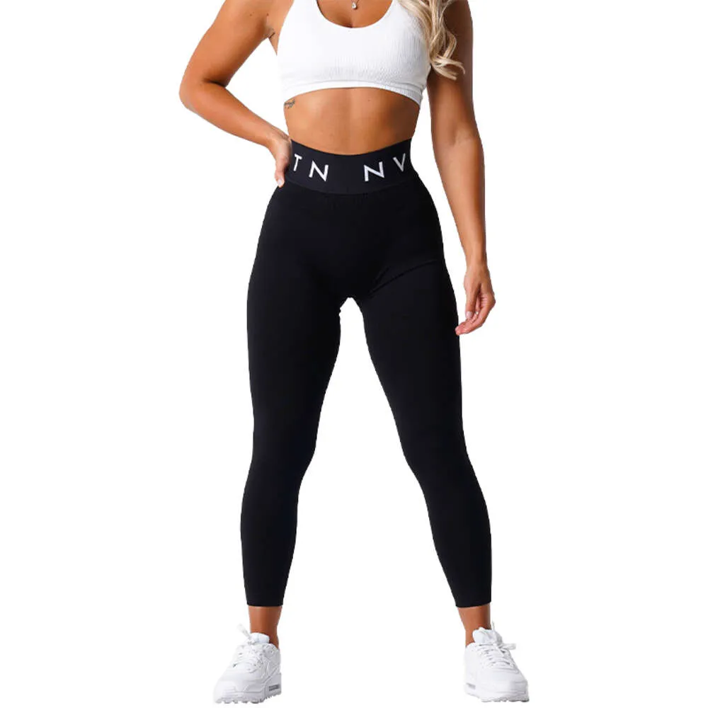 Legging Sport NVG Senza Soluzione Di Continuita Collant Elastici Traspiranti Le Donne Ideali Correre E Sport Il Tempo Libero Da 27 06 DHgate