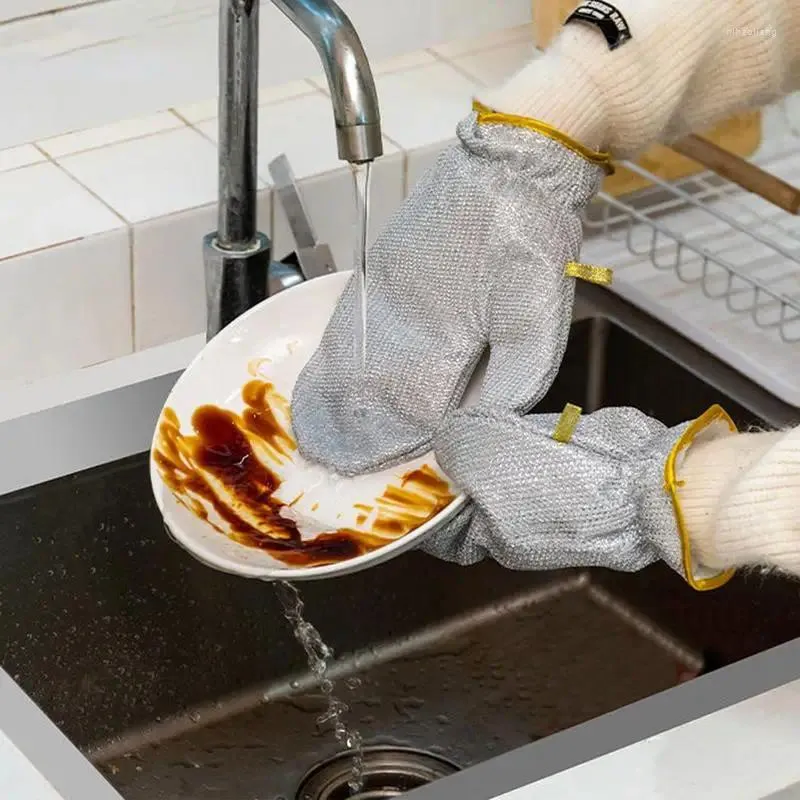 Gants jetables cuisine isolant thermique nettoyage étanche à usage réutilisable tardif de cuisson pour laver la buanderie de la vaisselle