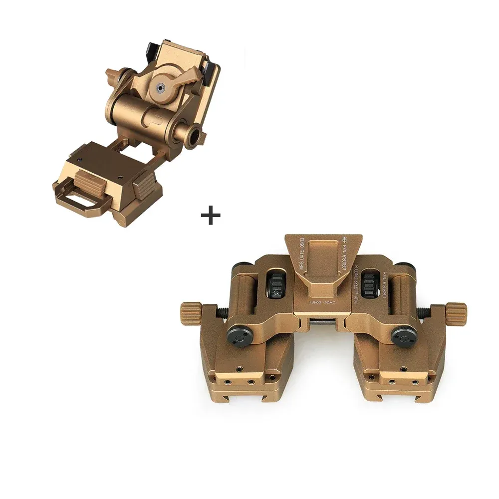 PVS14 NVG Fernglas Brücke Brille Stent Skip Rhino Mount NVG Arme Halterung für L4G24 Montagehelm Schnelle Montage