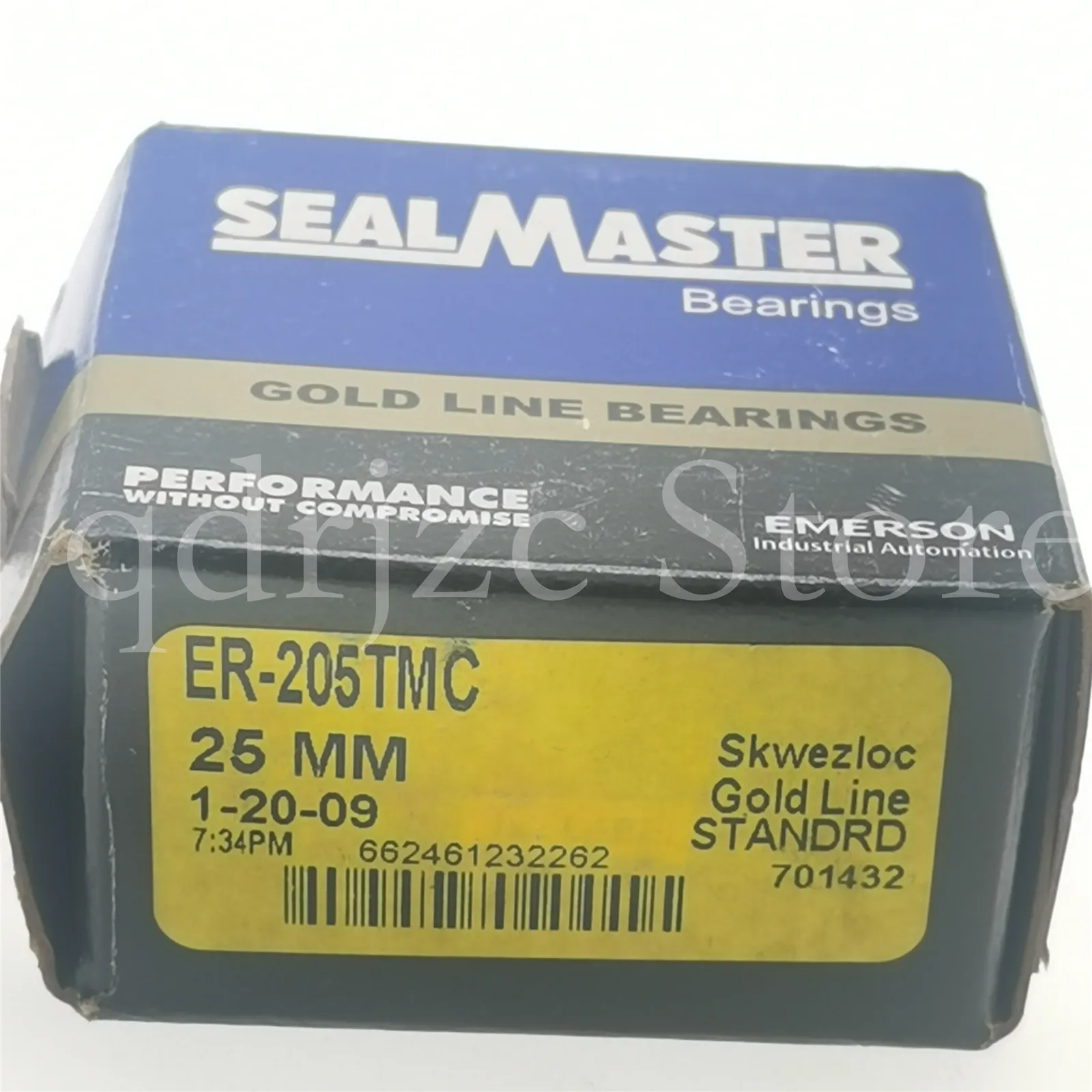 SEALMASTER Outer spherical Bearing ER-205TMC 25mm X 52mm X 34.9mm