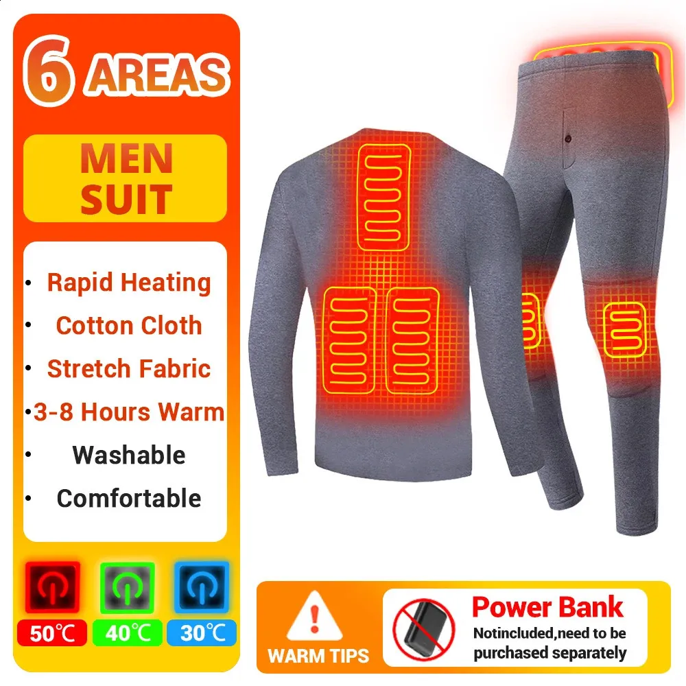Mens Thermal Underwear 28 Area Winter Thermal Heated Jacket Women