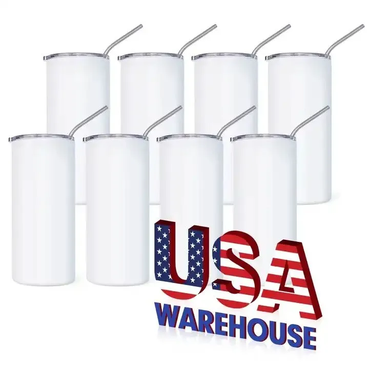 20oz Stainless Steel Water Bottles With Straw, Double Wall Vacuum ...