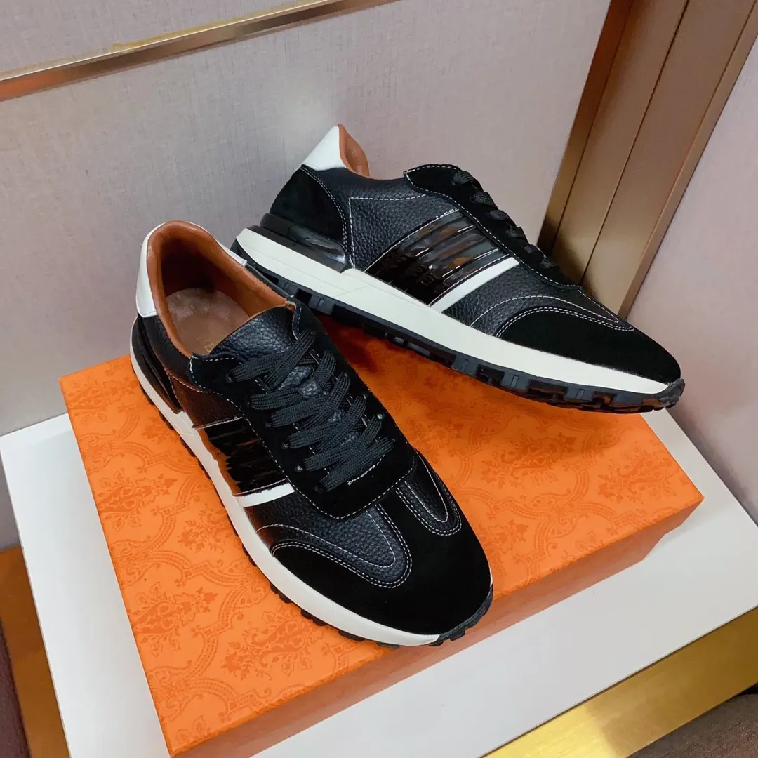 2024 Sports Casual Shoes jest matowy z latającą tkaniną Men Mat Fashion Buty 241215