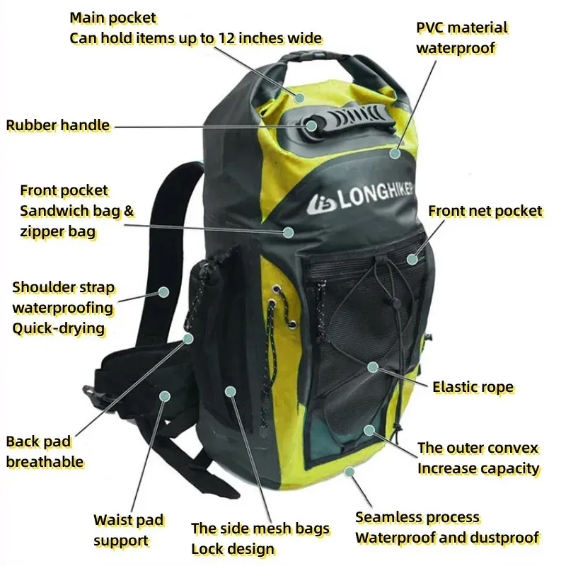 Drycase waterproof backpack online