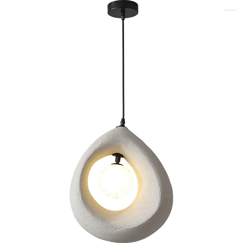 Hanglampen Nordic Minimalistische Wabi-sabi Verlichting Led E27 Moderne Hanglamp Slaapkamer Home Decor Woon-/eetkamer Keuken Eiland Cafe