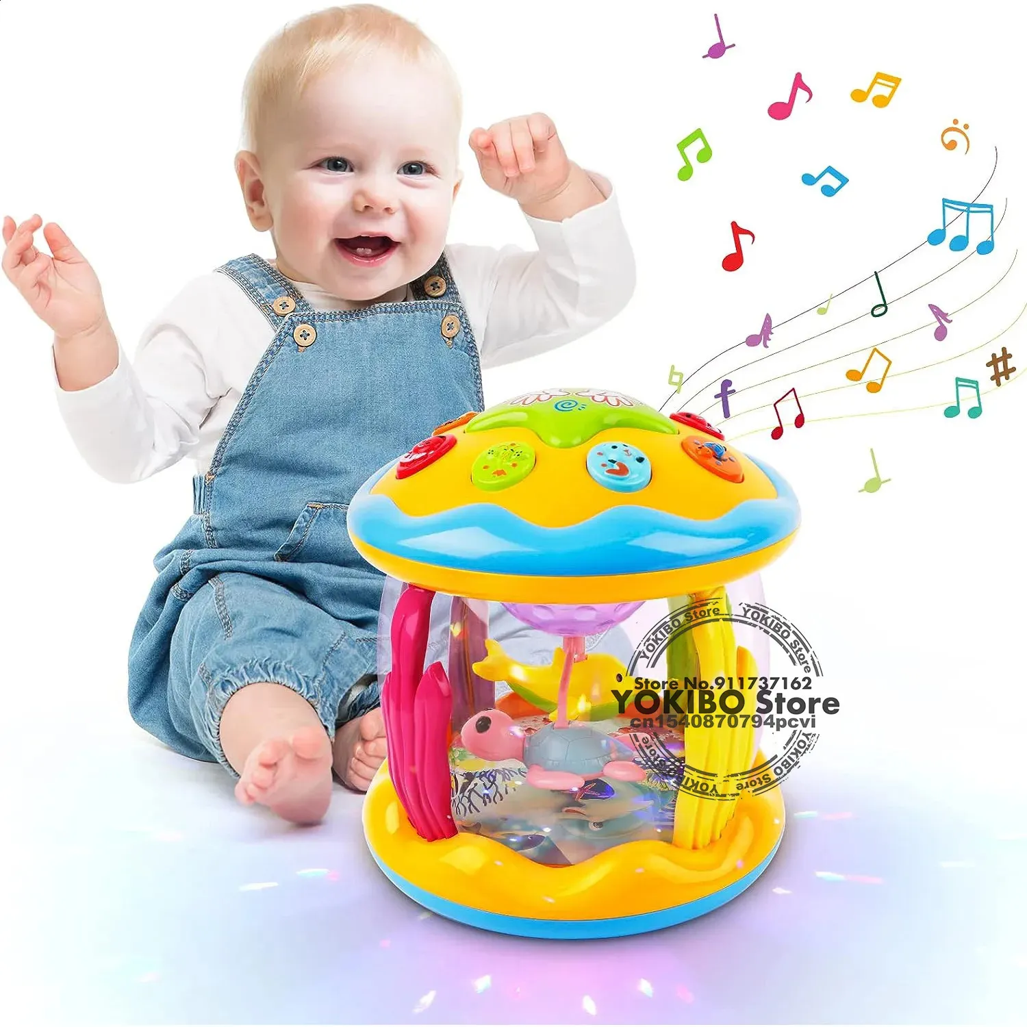 Éducation précoce 1 an Bébé Jouet Animal Ferme Piano Musique Développement  Jouets Bébé Musical Instru